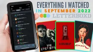 What I watched in September 2022 | Letterboxd Edition