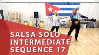 Sequence 17 - Salsa Solo (Intermediate)