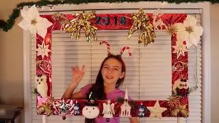 Christmas Photo Booth, DIY Christmas Photo Booth