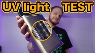 Do UV Light Phone Sanitizers Really Work? -  UV light TEST