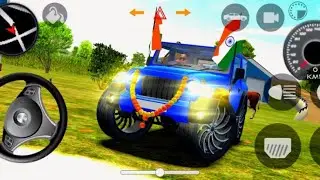 Dollar song ||Modified mahindra thar white car simulator game || ||CAR SIMULATOR GAME 3D OFFLINE