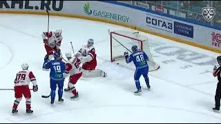 Lokomotiv 3 Barys 4 OT, 12 January 2020