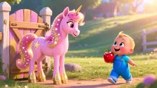 Pony Ride Fun With Baby | Happy Animal Song for Kids | Cute Riding Adventure