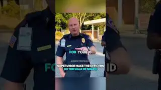 Начальник заставил офицеров пройти позорную тропу 🤯