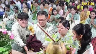 #တိုက်ကြီးမြို့/ ရွှေအဆင်း ဓါတ်ပုံ၊ဗီနိုင်း ဖိတ်စာ၊ယပ်တောင်လုပ်ငန်း မိသားစုတို့၏ ကထိန်အလှူ 