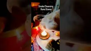 Rune Staves -  Cleansing with Smoke - Myshty Techne