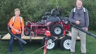 Leaf Removal with Cub Cadet / Agri Fab and Ferris IS700z