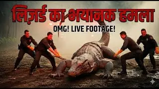 तालाब की गहराई से निकला लिज़र्ड | Monitor Lizard Attack Story