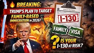 🔥 Срочная новость: План Трампа по борьбе с семейной иммиграцией в 2026 году &ndash; находится ли ваша ф...