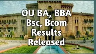 OU  Degree Results Released