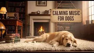 12 hours of Peaceful Music for Dogs Home Alone 🐾 Reduce Separation Anxiety with Soothing Sounds