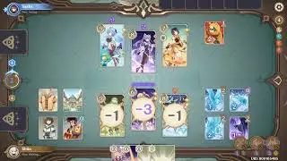 Genius Invokation TCG: Pokemango Deck build with coughing and throat clearing ASMR
