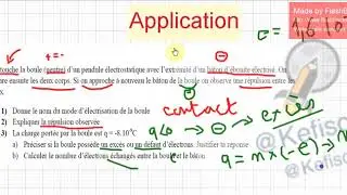 phénomène d'électrisation partie3