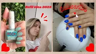 Refil gel blu elettrico