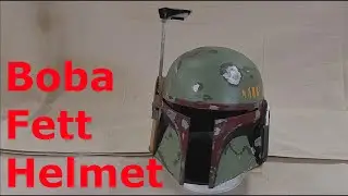 Painting a 3D printed Boba Fett helmet