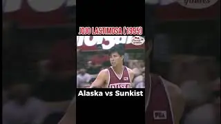 PBA LEGENDS: JOJO LASTIMOSA (1995) ALASKA VS SUNKIST