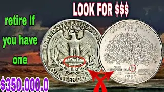 Old US Quarter Dollar Coins Explained | 1982-P & 1999-D Connecticut state quarter Valuable coins?
