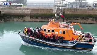 Migrant crisis: GB News in Dover on a record day of arrivals