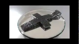 Black Diamond Cross - Men's Jewelry