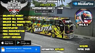 bus simulator indonesia mod apk v4.4.1 | latest version, unlimited money and unlock all buses