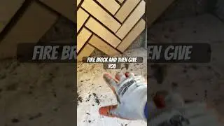 Don&rsquo;t miss this fireplace hack for herringbone firebrick