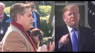 Trump has meltdown over Jim Acosta's national emergency question