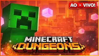 Minecraft Dungeons ULTIMATE (TODAS DLCs) - Rumo ao APOCALYPSE! Live c/ Inscritos!