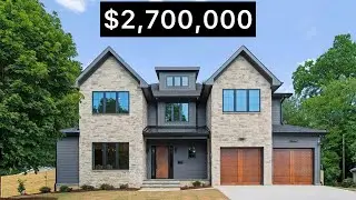 Tour This $2.7M Charlotte Home | Monogram Chef's Kitchen & Owner's Retreat