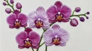 Hand embroidery design. New Flower desing #newvideo#haterkaj