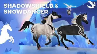 Shadowshield & Snowdancer | Star Stable Magic Horses ✨