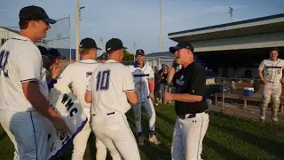 Watch Oakridge baseball coach Brandon Barry get water-bucket bath after winning 2024 league title
