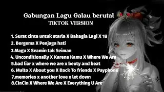 Gabungan Lagu Galau berutal 🥀- Surat cinta untuk starla X Bahagia Lagi X 18 X Bergema X Penjaga hati