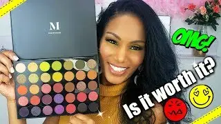 Учебное пособие + обзор палетки настроения MORPHE 35M Boss | Стоит ли оно того?
