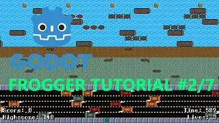 Godot 4 Beginner Tutorial - Frogger #2/7, Car Obstacle, Obstacle Manager