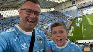 Match Day Vlog 1 25/26 season EFL Championship Coventry City vs Hull City August 9th 2025