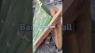 My Glamping Payag #bamboo#wall#nativehouse#philippines #beachhouse#travel #shortvideo