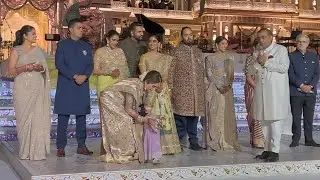 Ambani Family At The Reception Ceremony Of Anant And Radhika Ambani