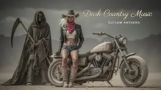 Gritty Country Music - Haunted Desert Roads & Dark Outlaw Anthems | Southern Gothic Journey
