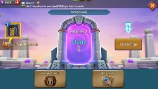 Vergeway Chapter 1 Stage 1 | Lords Mobile