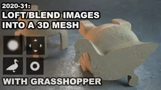 How to: Make a 3D mesh from 2D images (Rhino + Grasshopper)
