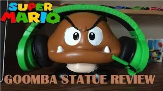 New Thinkgeek Super Mario Nintendo Licensed 8 Inch Goomba Garden Statue