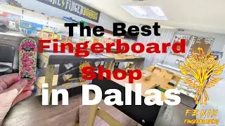Mini skateboard shop?? Going to Phenex fingerboards in dallas Texas 