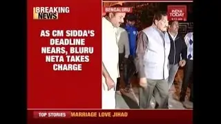 Development Min, K.J George Inspects Filling Of Potholes In Bangalore