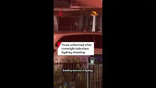 Suburban shooting in Sydney's west has left three unharmed