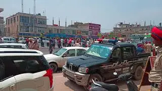 Farmer union protest