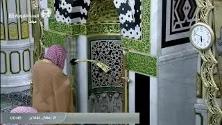بعد انقطاع سنوات الشيخ علي الحذيفي يعود ويؤم المصلين في صلاة التهجد ليلة ٢١ رمضان ١٤٤١هـ