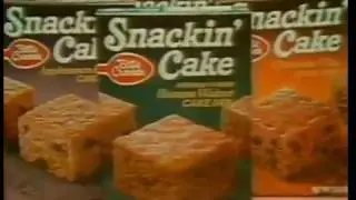 1977 Betty Crocker Snackin' Cake Commercial