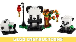 LEGO instructions | BRICKHEADZ | 40466 | Chinese New Year Pandas