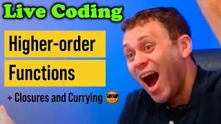 Higher-Order Functions Demonstrated - filter() map() closures and currying 💪