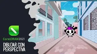 ✅ corelDRAW 2021 | DIBUJAR con PERSPECTIVA